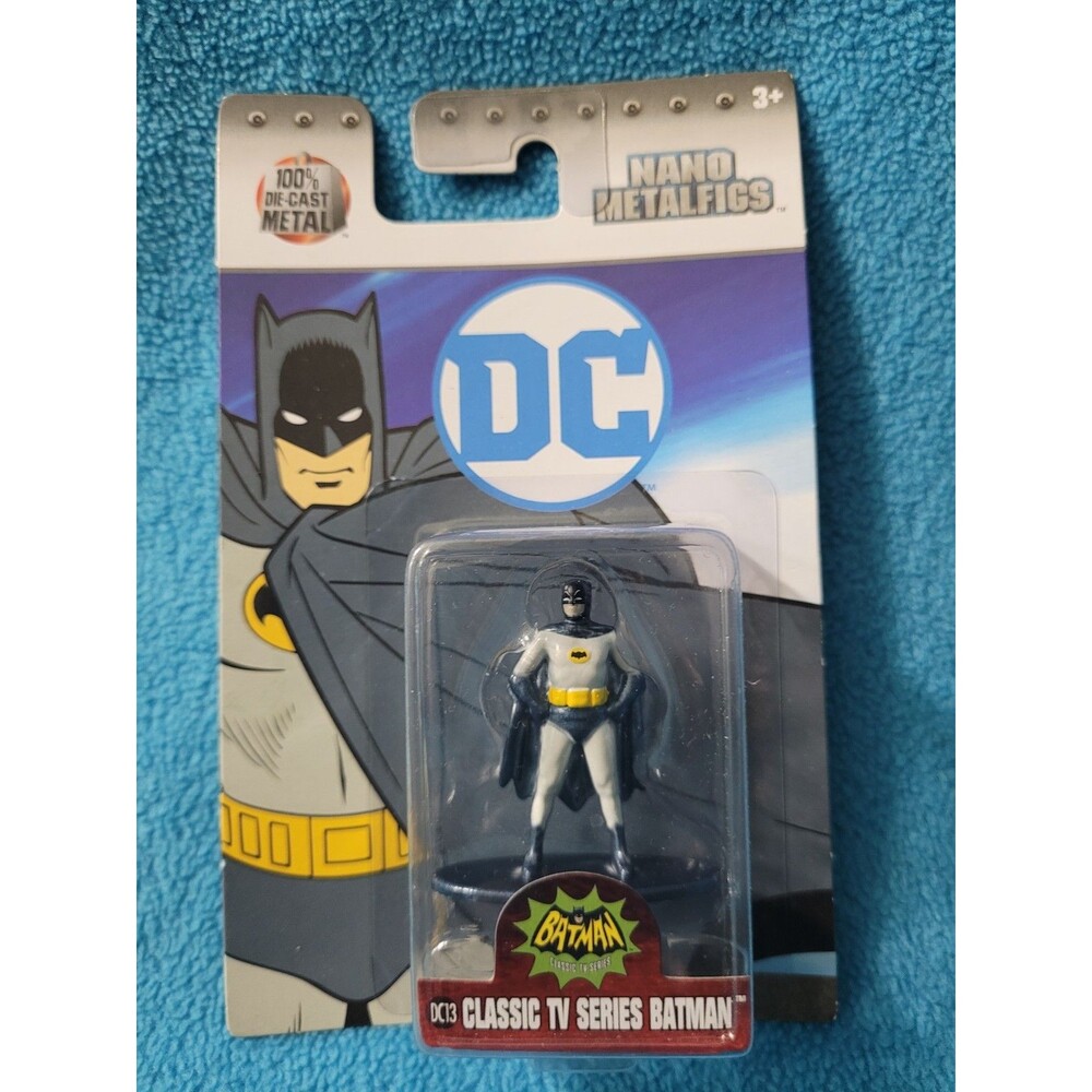 Nano Metalfigs Batman DC13 Classic TV Series Batman Figure Diecast Jada Toys